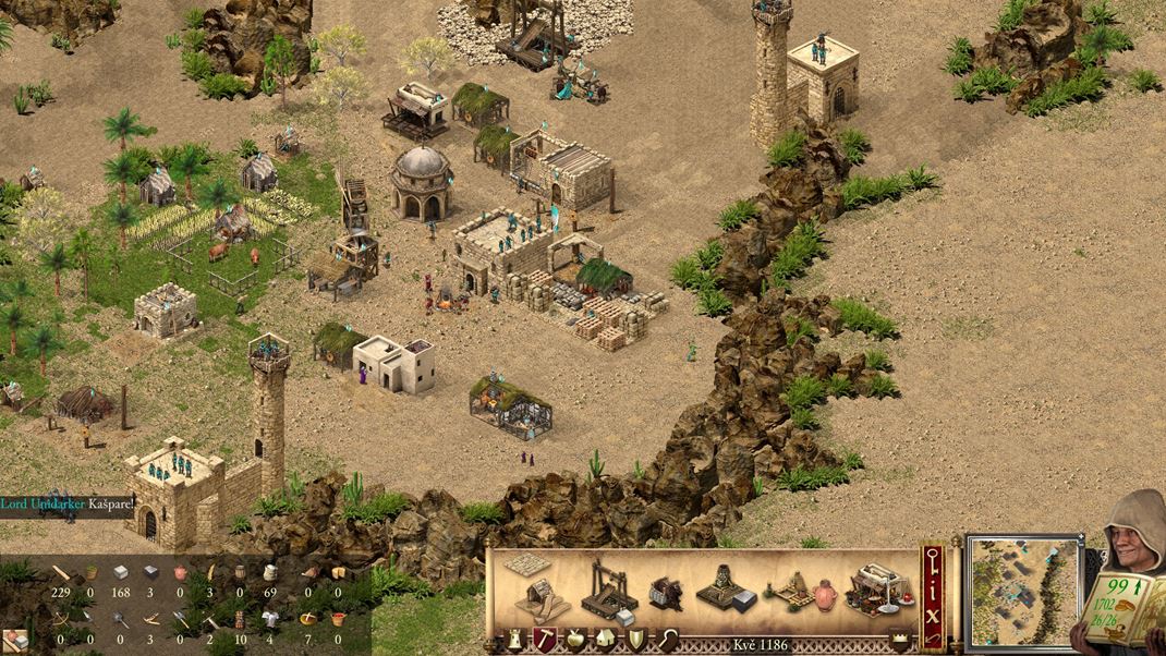 Stronghold Crusader: Definitive Edition Hospodrstvo funguje a hliadky s pripraven na neelan nvtevy.