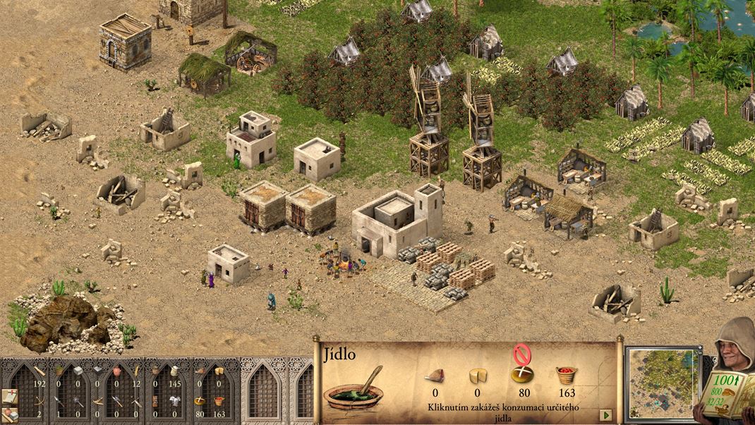 Stronghold Crusader: Definitive Edition Ekonomick zloka spoahlivo funguje.