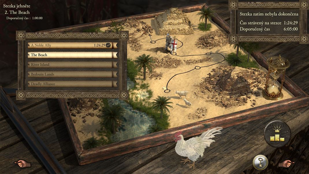 Stronghold Crusader: Definitive Edition Na nedostatok hernch reimov a scenrov sa saova ned, ale nie s vemi variabiln.