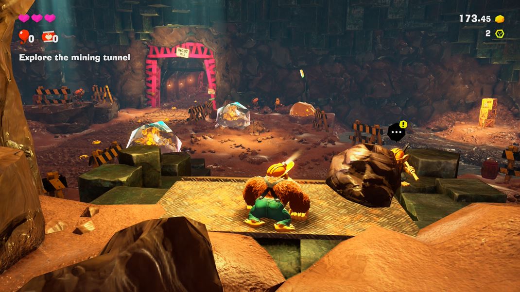 Donkey Kong Bananza Takmer vetko okolo mete rozbi