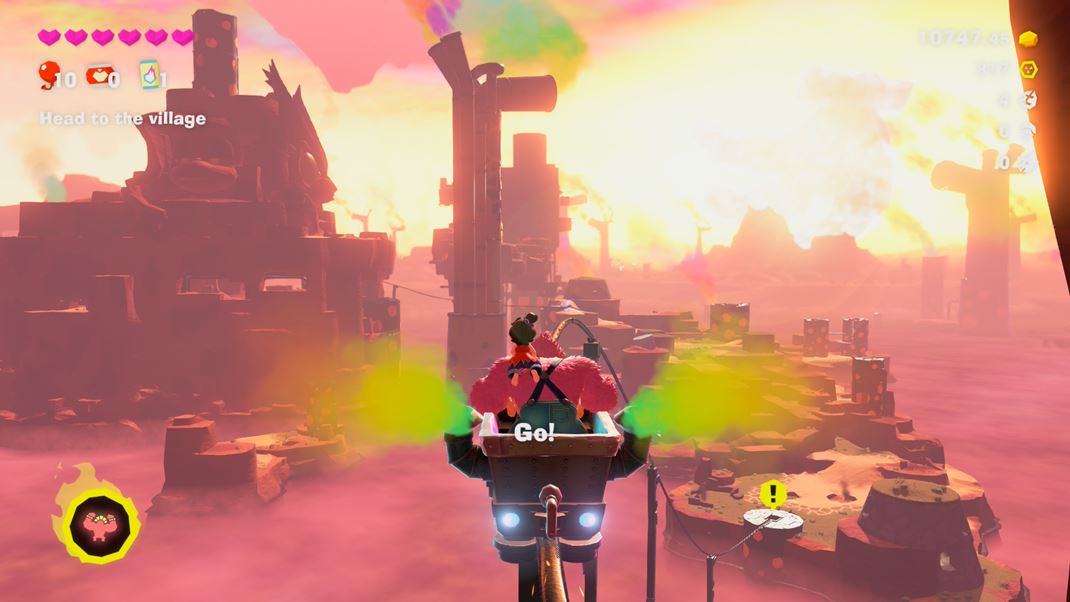 Donkey Kong Bananza Pase na vozkoch nesm chba