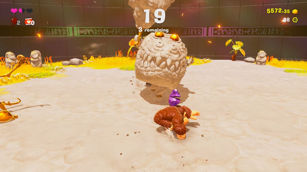 Donkey Kong Bananza Hra je pln rznych vziev
