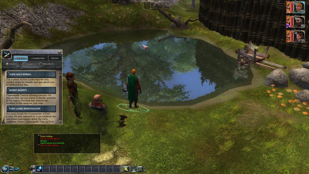 Dungeons & Dragons Neverwinter Nights 2: Enhanced Edition Odlesky na vode? To je novinka!
