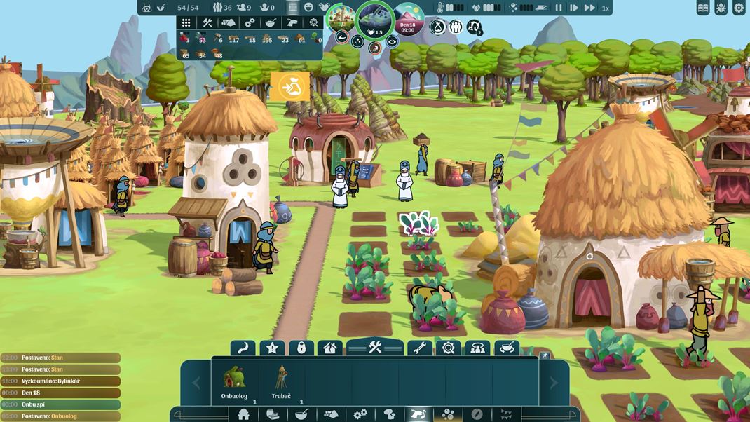 The Wandering Village Na ivot v osade sa mete pozrie pardne zblzka.