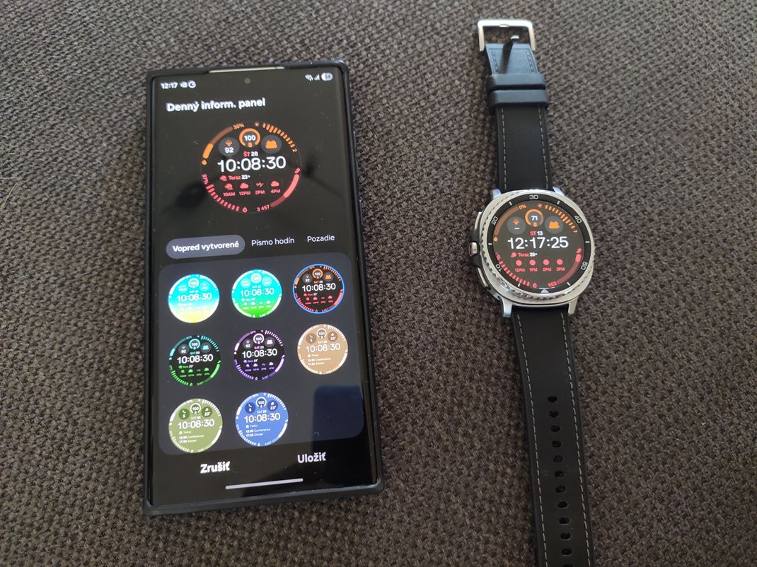 Samsung Watch 8 Classic selnkov je dostatok a mte aj monosti ich hlbch nastaven.
