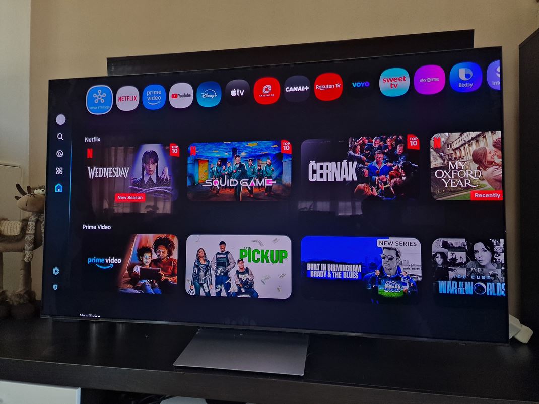 Samsung S90F OLED TV akajte vylepen Tizen systm