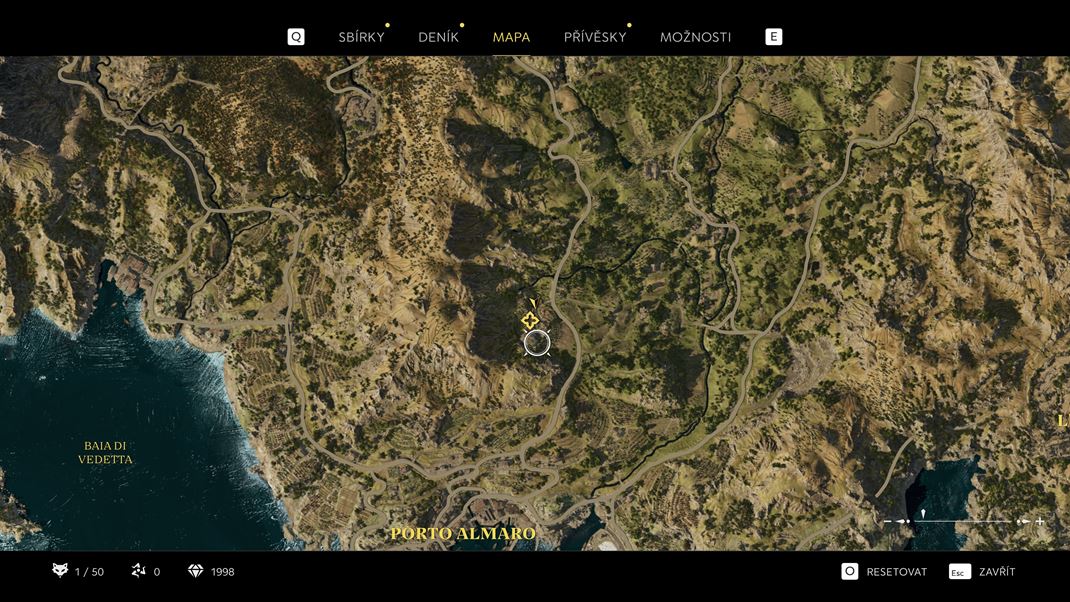 Mafia: The Old Country Mapa zaha as Siclie s niekokmi menmi mestekami.