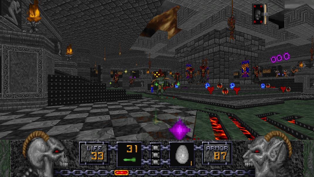 Heretic + Hexen Okrem zbran vyuvate aj rzne itemy