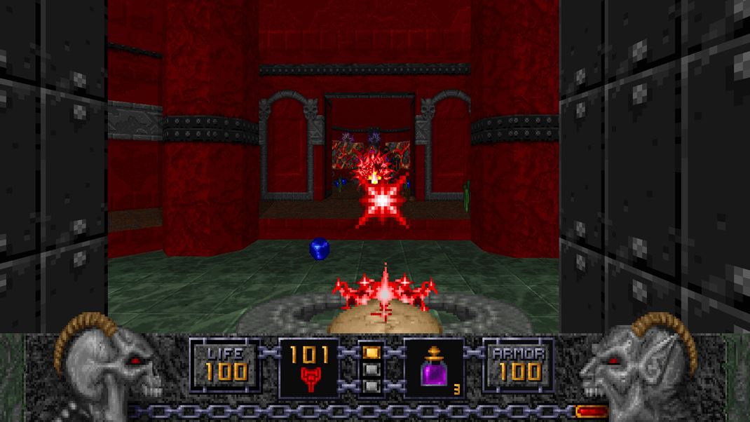 Heretic + Hexen Zbrane s netradin, ale pestr