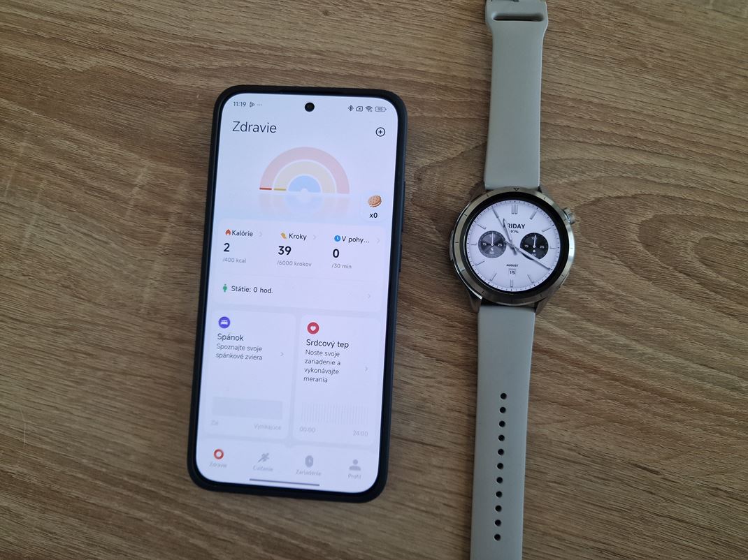 Xiaomi Watch S4 Rovnako zha vetky fitness monitoringy.