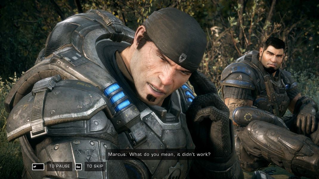 Gears of War: Reloaded Drsk Marcus m stle charizmu.