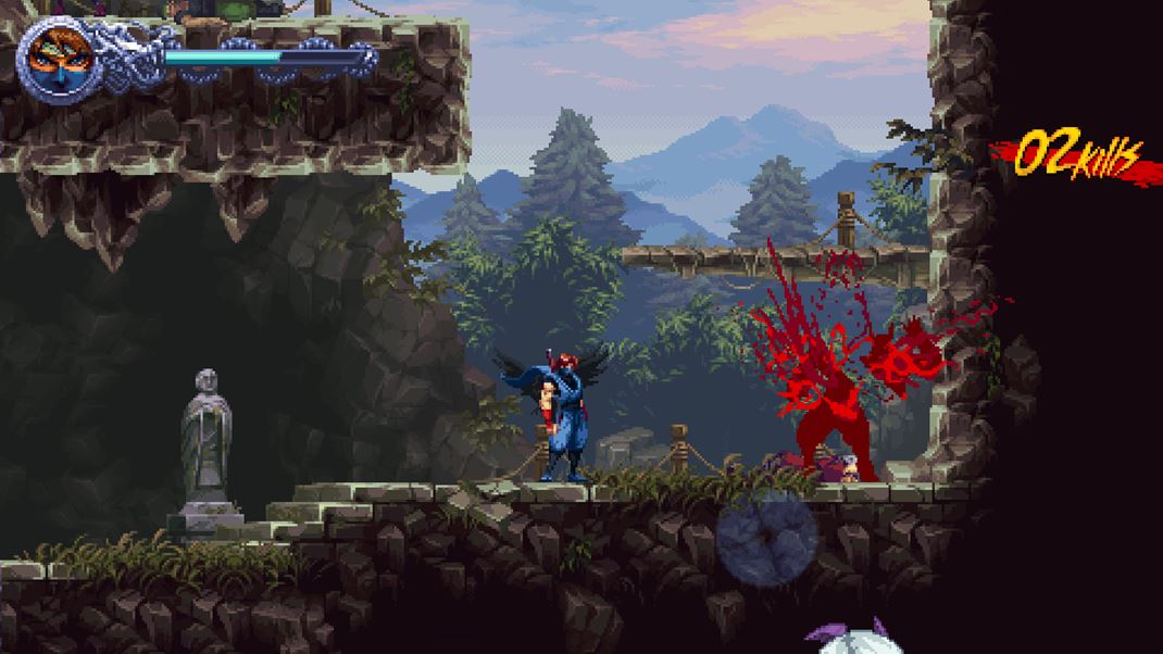 Ninja Gaiden: Ragebound Aj napriek retro spracovaniu vie by dos krvav