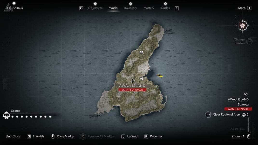 Assassin Creed: Shadows - Claws of Awaji Medzi ostrovom a hlavnou hrou sa budete premiestova, nebudete tam priamo plva.