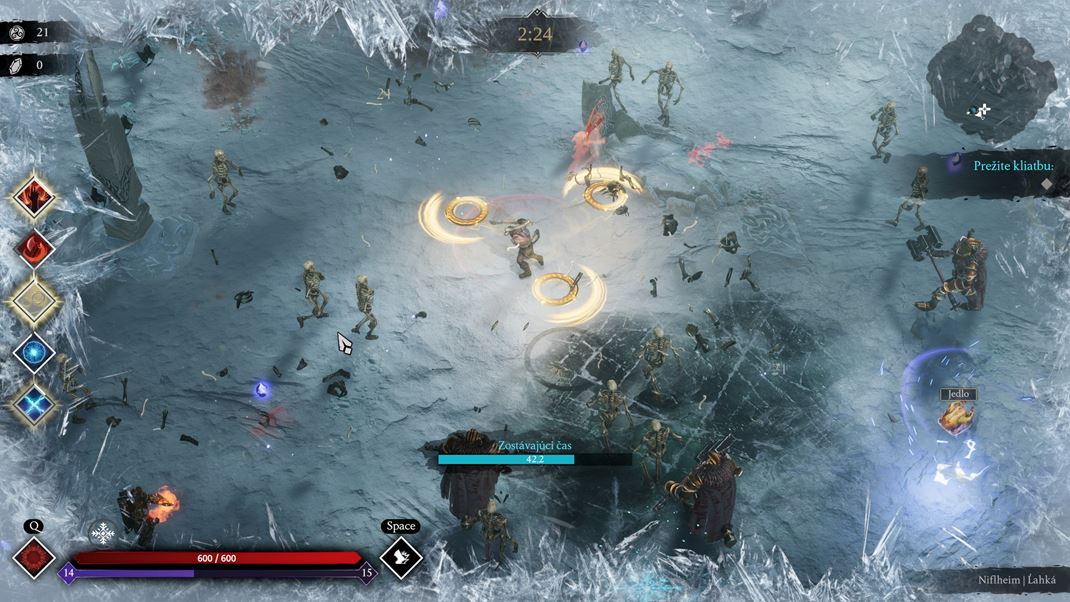 Jotunnslayer: Hordes of Hel Niekedy je vm poriadne horco, inokedy muste prei treskci mrz.