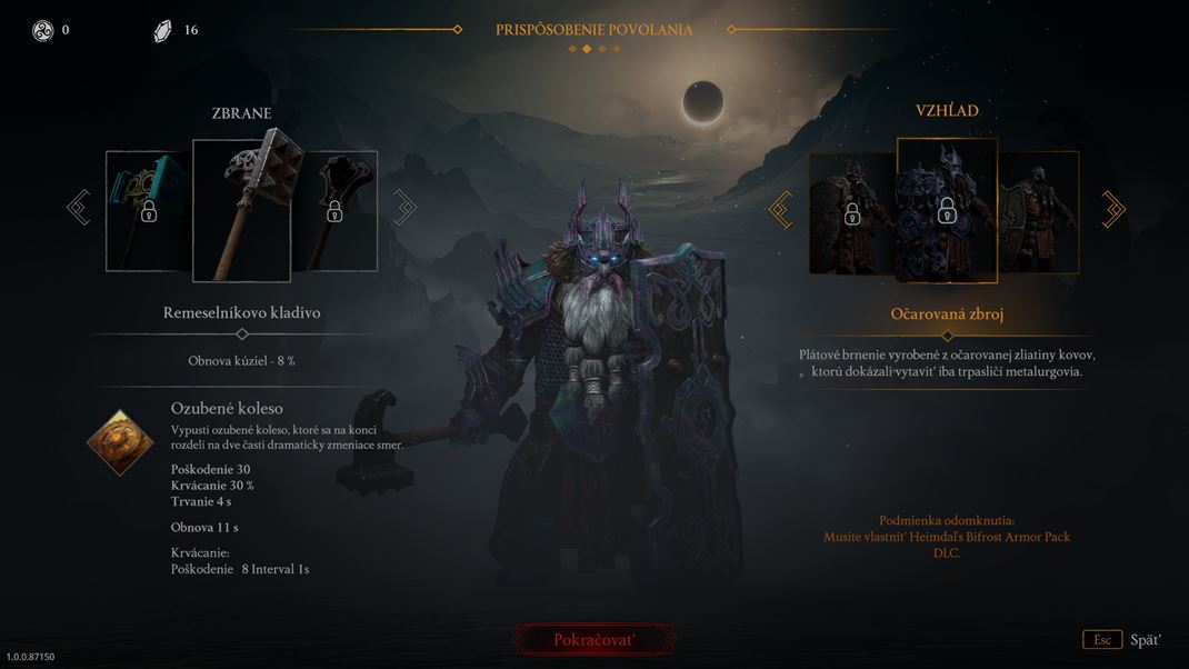 Jotunnslayer: Hordes of Hel Kadej postave mete odomkn zbra a nov zbroj  - niektor ksky vak len s DLC.