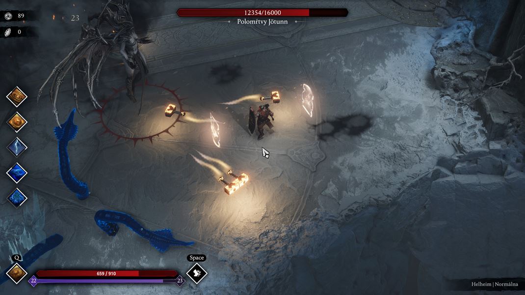 Jotunnslayer: Hordes of Hel Nepripomna vm to niekoho? Autori sa zjavne inpirovali aj sriou Diablo.
