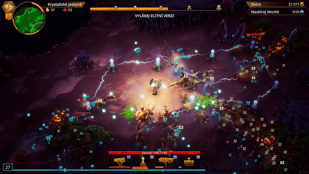 Deep Rock Galactic: Survivor Arzenl zbran je pestr, ale pri kadej vprave si osvojte len tyri.