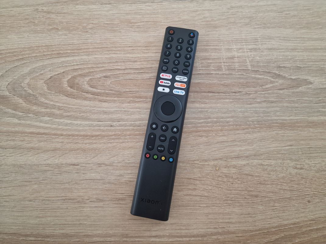 65'' Xiaomi TV A Pro Ovldanie je vie, ale kvalitn.