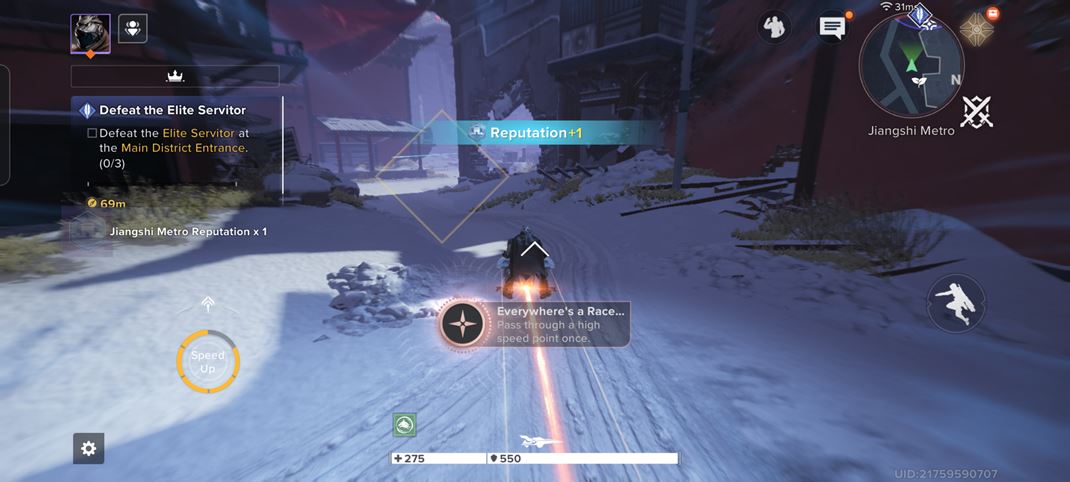 Destiny: Rising Sparrow sli na rchly presun, ale aj pretekanie