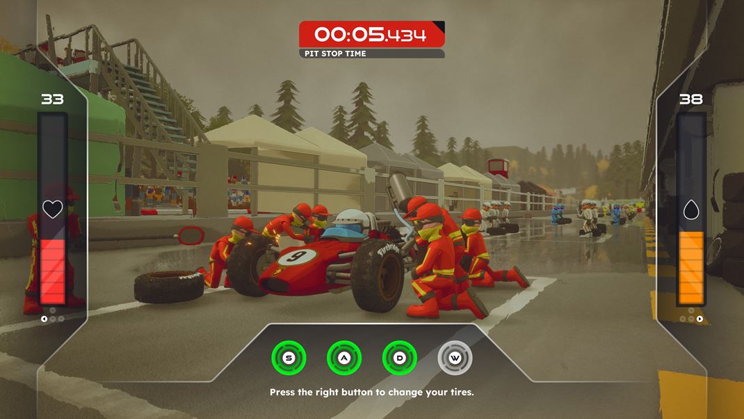 Formula Legends Pitstopy v podobe QTE sekvenci nechbaj