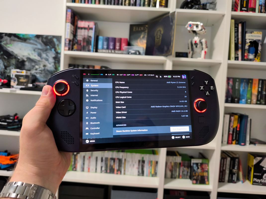 Legion Go S (SteamOS) 