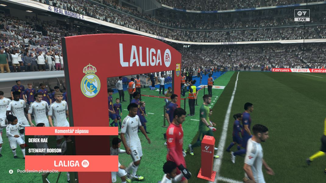 EA Sports FC 26 Komentr je dobr, ale u trochu opovan