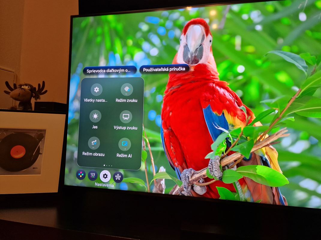 Samsung 55'' QN70 - Neo QLED TV Citene sa novm menu Samsung inpiroval v mobiloch.