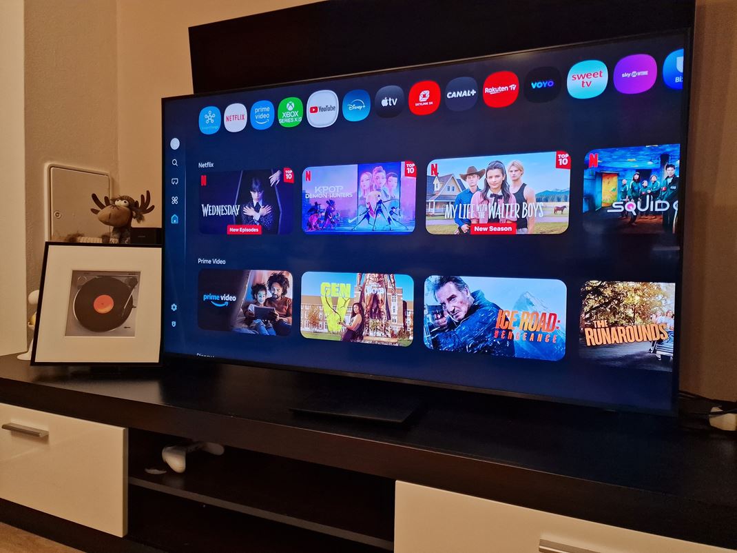 Samsung 55'' QN70 - Neo QLED TV Nechba tandardn Samsung menu.