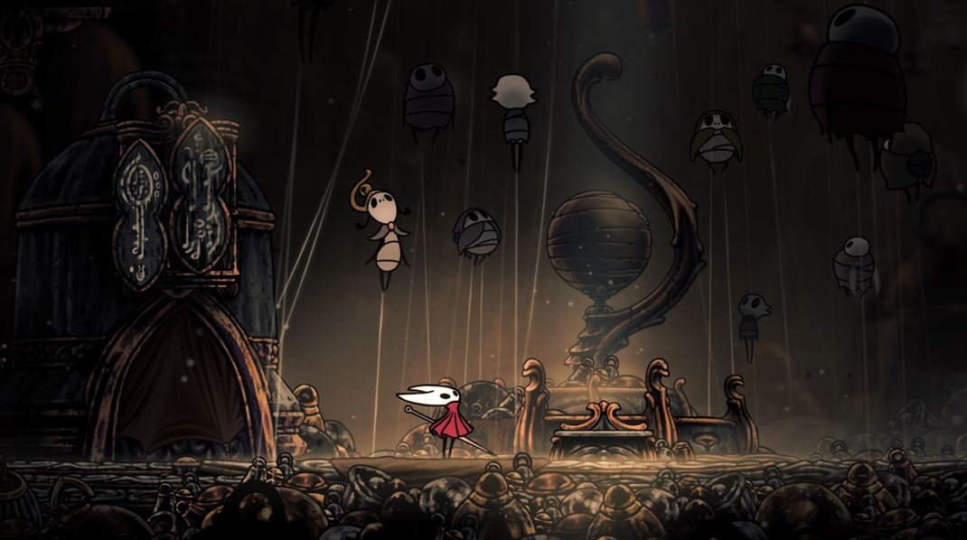 Hollow Knight: Silksong Cintorn u pavkov?