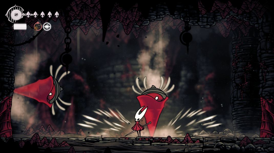 Hollow Knight: Silksong Bossovia bud rzni.
