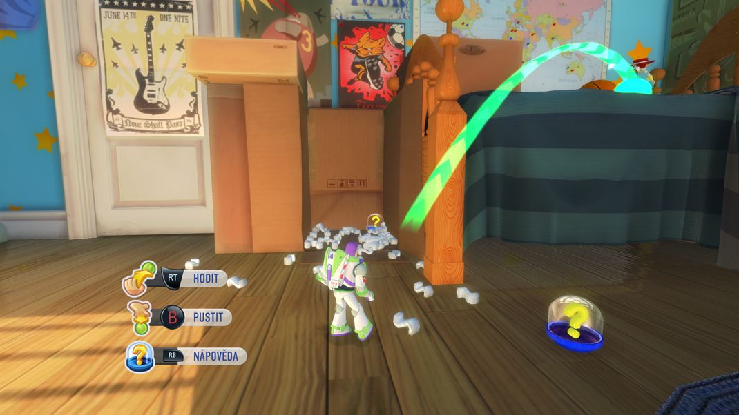 Toy Story 3: Complete Edition �al�ie postavi�ky mô�ete aj hádza�