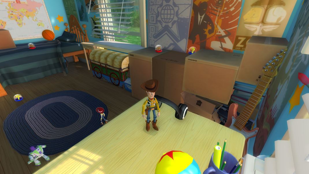 Toy Story 3: Complete Edition Mô�ete sa meni� medzi viacerými postavami
