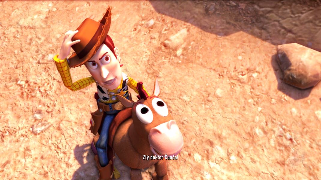 Toy Story 3: Complete Edition Hra obsahuje nielen �eské titulky, ale aj dabing