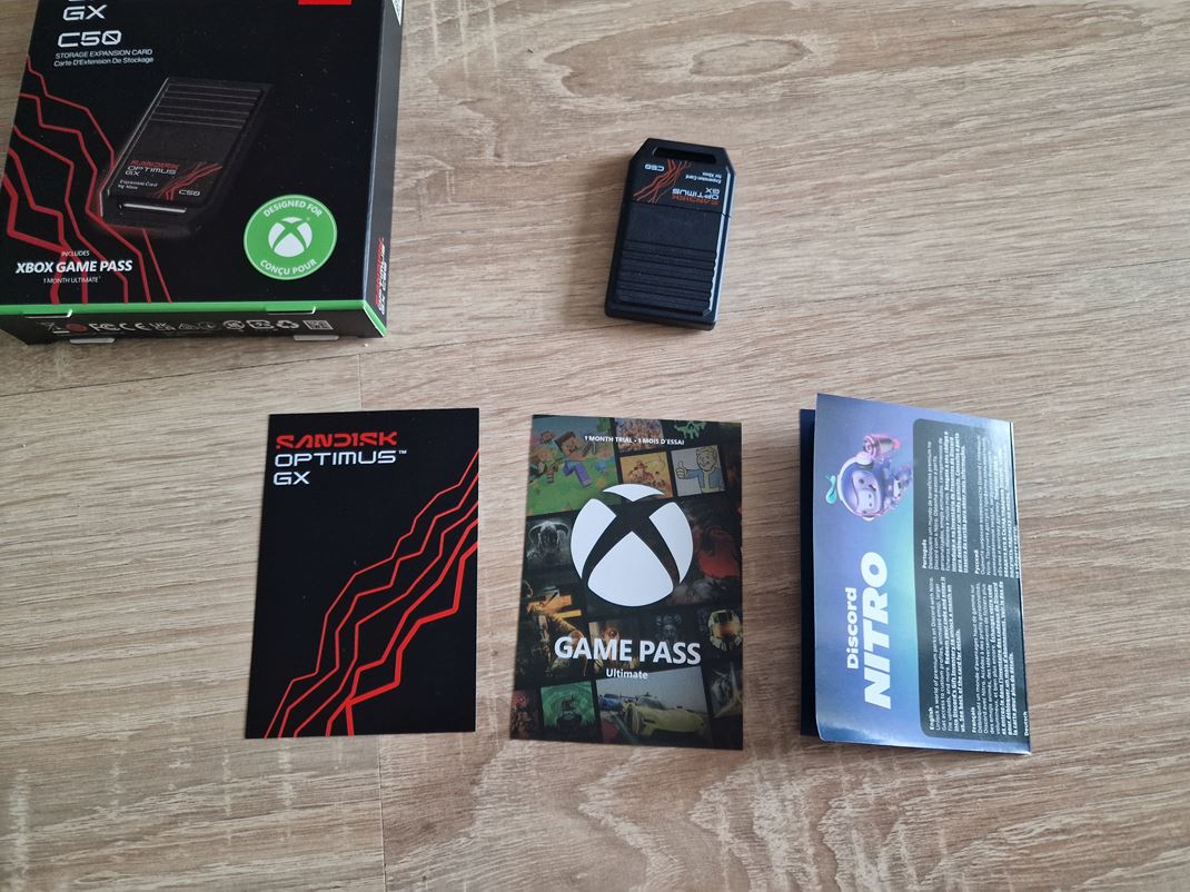 Sandisk optimus GX C50 - 1TB - expanzná karta pre Xbox 