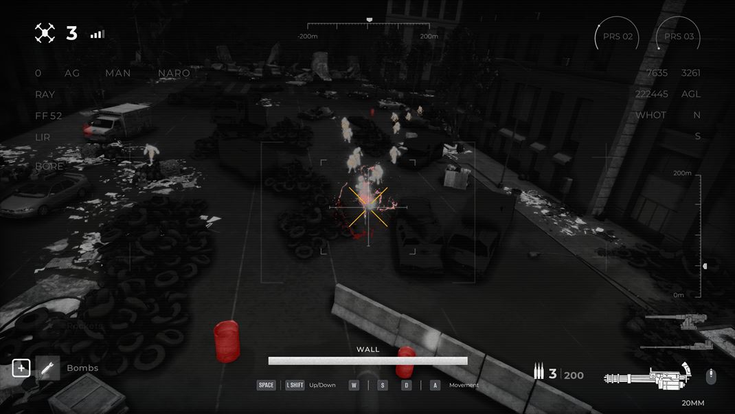 Quarantine Zone: The Last Check Ak�n� minihra s dronom pri obrane z�kladne je z�bavn�.