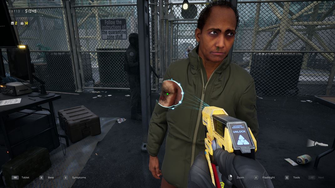 Quarantine Zone: The Last Check Toto vyzer� v�ne.