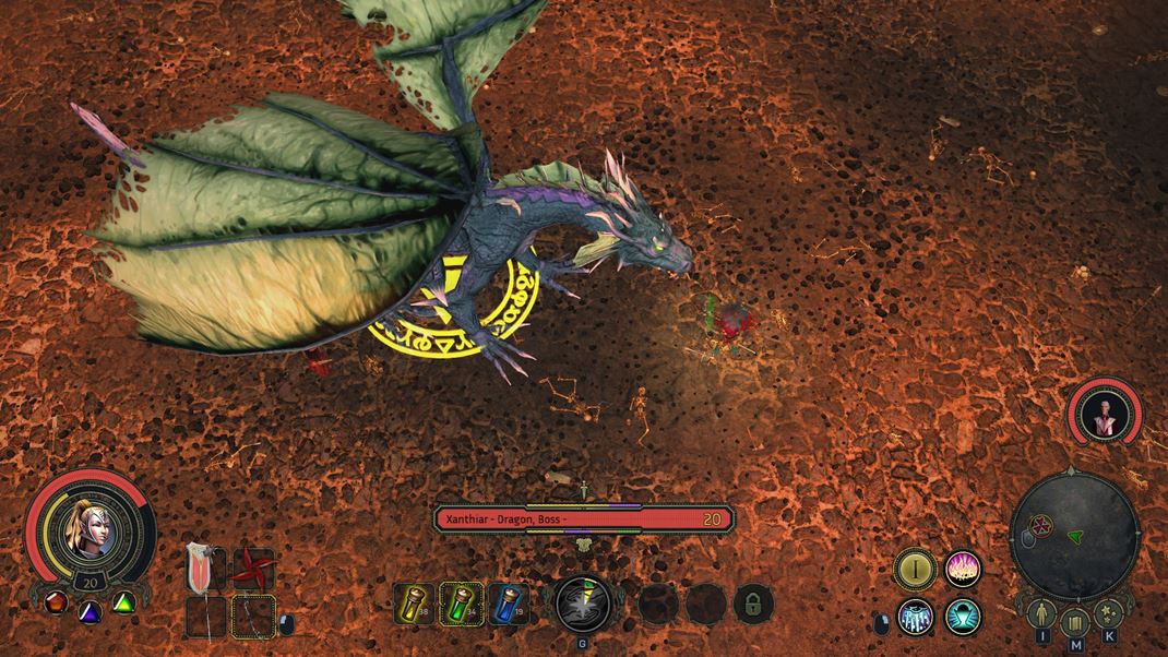 Sacred 2 Remaster S�boje s bossmi vedia potr�pi� a ob�as ich okorenia technick� chyby