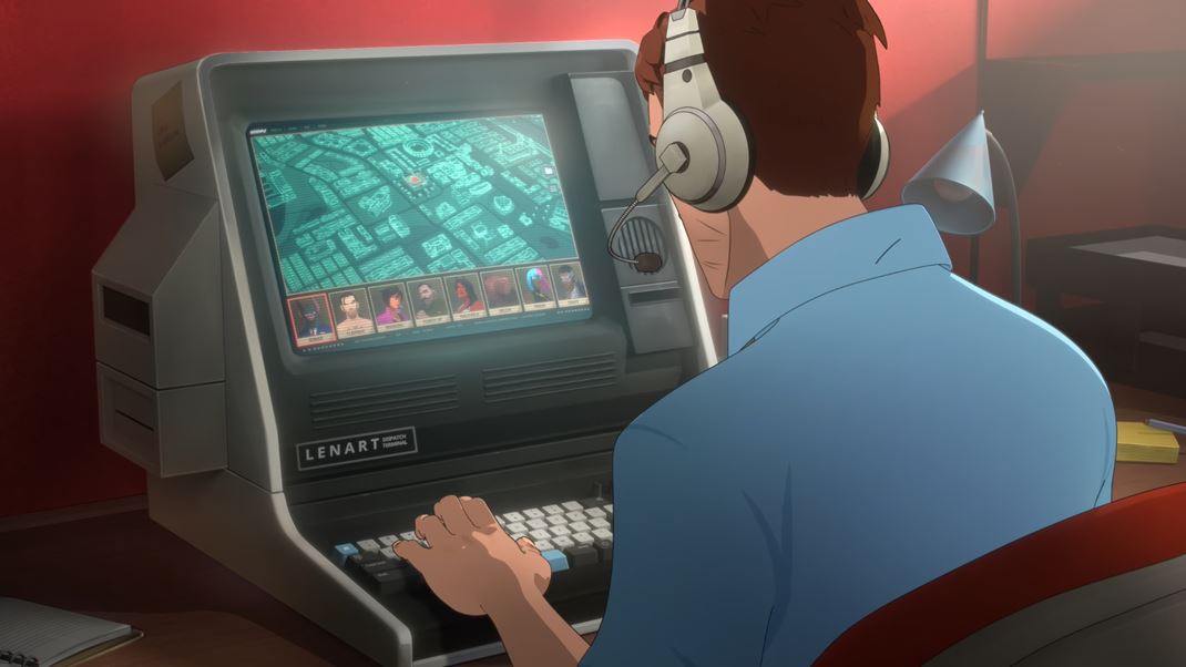 Dispatch Hra kombinuje superhrdinsk� dr�mu a mana�mentovku