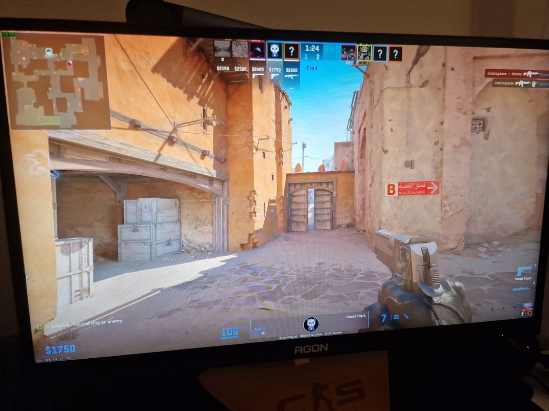 AOC AGON PRO CS24A - CS monitor 