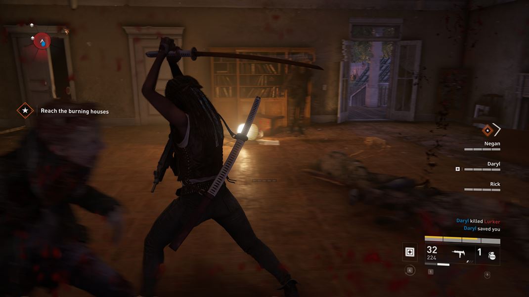 World War Z x The Walking Dead Michonne s dvomi katanami? Chybi�ka sa vl�dila.