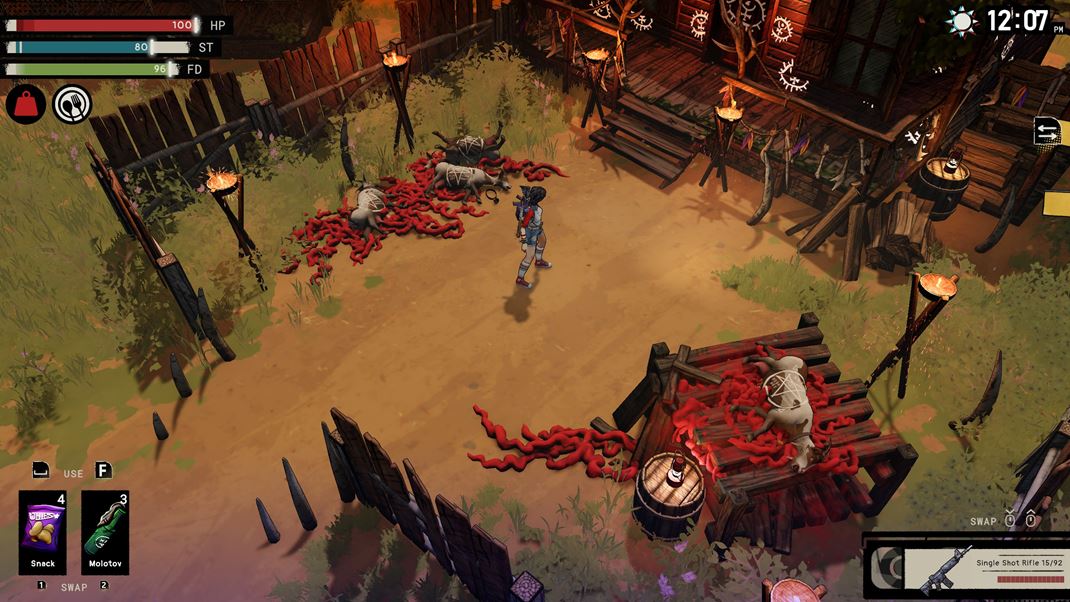 I Hate This Place Ritu�ly a r�zne podivnosti jasne d�vaj� najavo, �e tu nie�o nie je v poriadku.