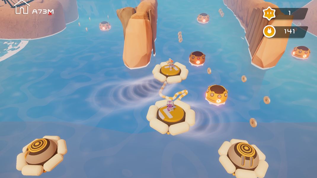 Biped 2 Vizu�lna str�nka je sk�r prisp�soben� detsk�mu publiku...hrate�nos� ve�mi nie. 