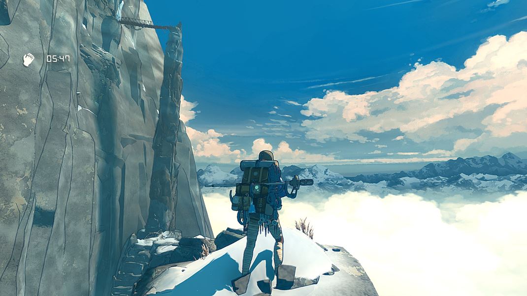 Cairn Momenty, kedy kr��ate vpred, s� �asto podporen� ��asnou hudbou.