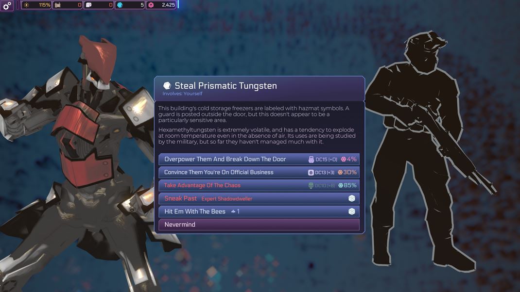 Heart of the Machine Va�ich androidov pover�te r�znymi �lohami s vo�bami mo�nost�.