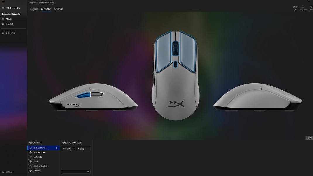 HyperX Pulsefire Haste 2 Wireless  