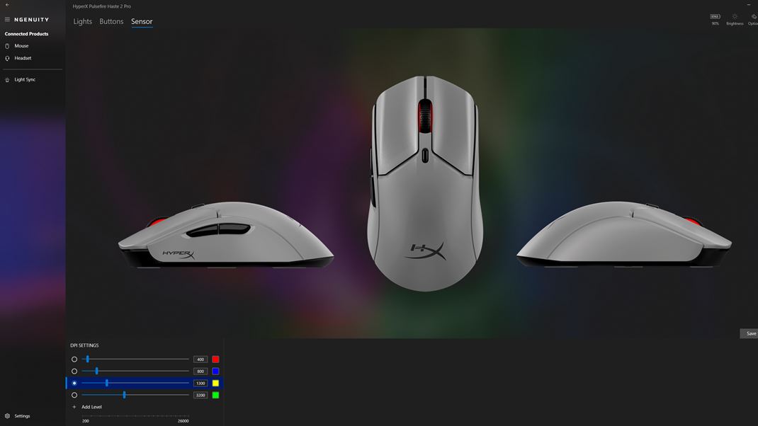 HyperX Pulsefire Haste 2 Wireless 