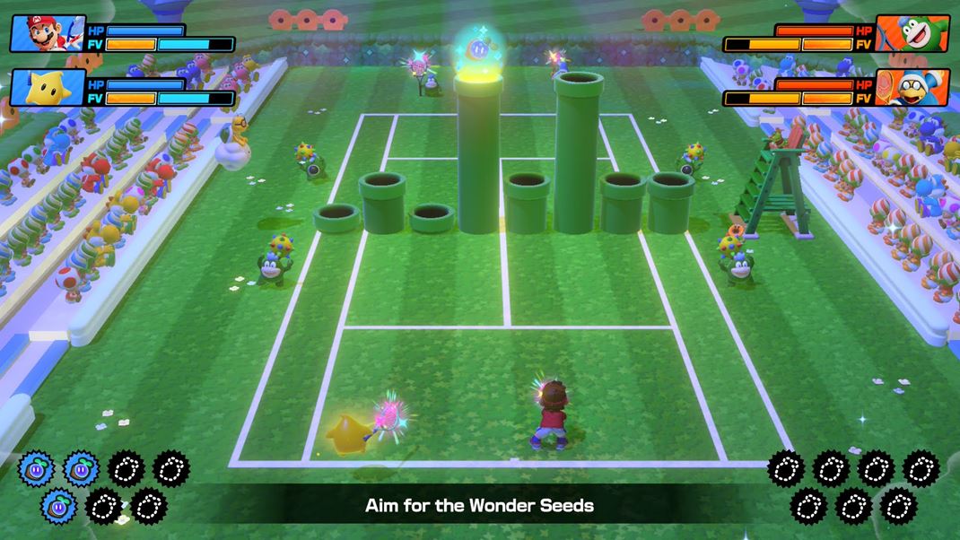 Mario Tennis Fever �akaj� tu na v�s aj r�znorod� v�zvy