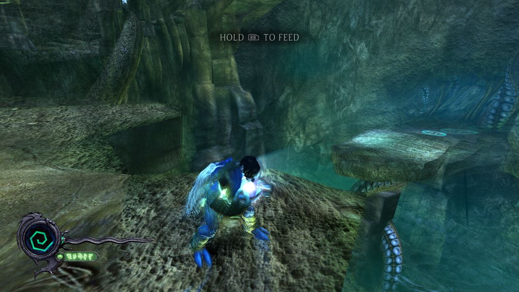 Legacy of Kain: Defiance Remastered Raziel sa pohybuje medzi dvoma svetmi