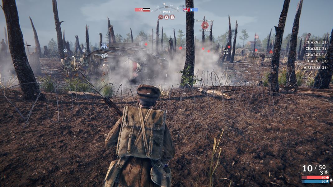 Over The Top: WWI Pozor na ostnat� dr�ty, zle ich vidno, ale poriadne ich poc�tite.