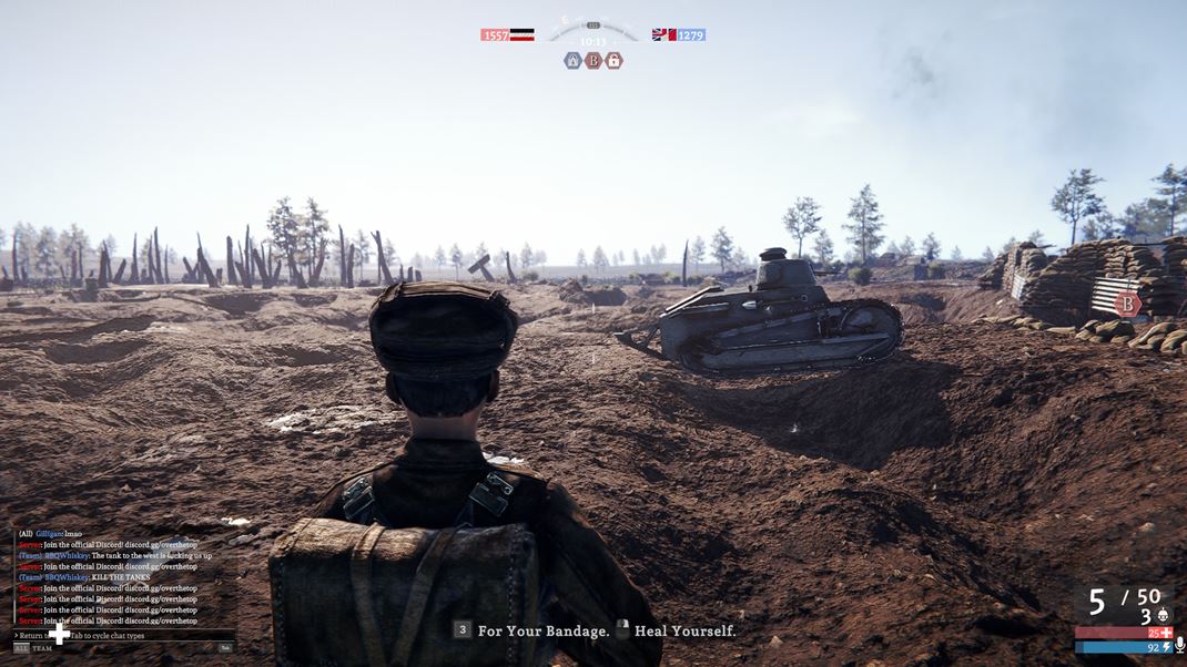 Over The Top: WWI Krajina pozna�en� vojnou neraz vyzer� ako pustatina.